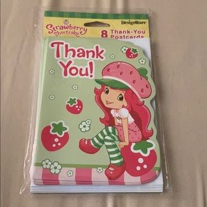 Strawberry Shortcake 🍓 NIP Thank You Cards